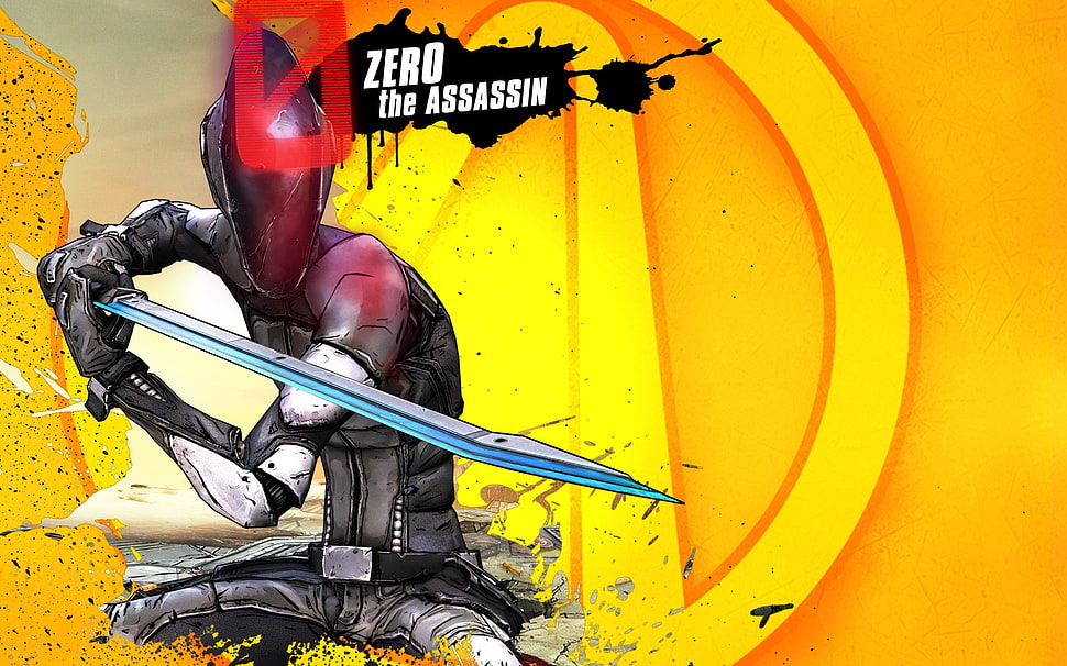 Zero the Assassin digital wallpaper HD wallpaper