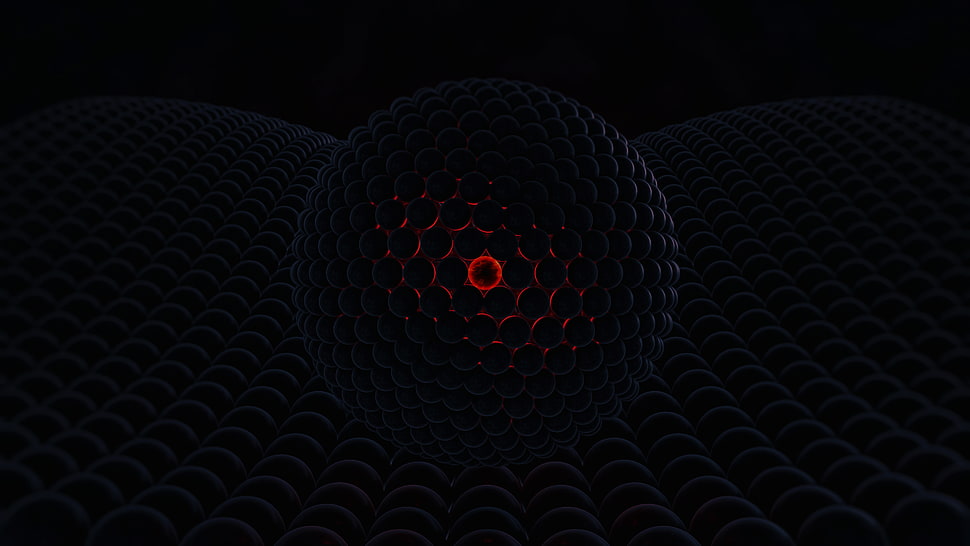 orb, abstract, 3D Abstract, glowing HD wallpaper