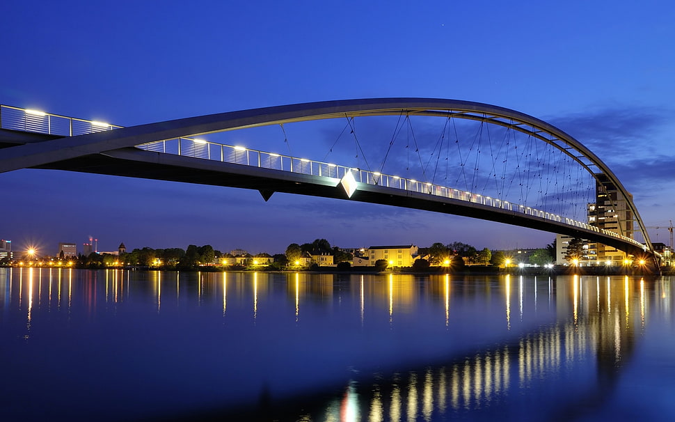 Bridge,  Arch,  Design,  Fires HD wallpaper