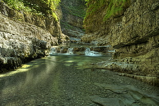 cascading waterfalls, nature, landscape, river, valley HD wallpaper
