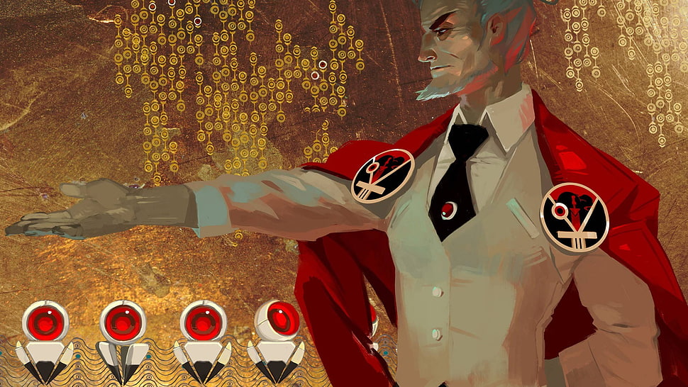 white and black plastic toy, Transistor HD wallpaper