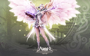 Aion game character illustration