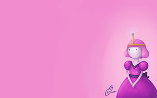 Princess Bubblegum digital wallpaper, Adventure Time, Princess Bubblegum
