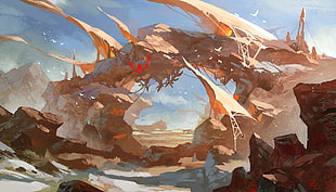 digital artwork, futuristic HD wallpaper