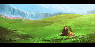 green and black fish screenshot, artwork, Star Wars, science fiction, Anakin Skywalker HD wallpaper