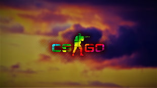 CS Go logo, cs, sky, 9, soldier HD wallpaper