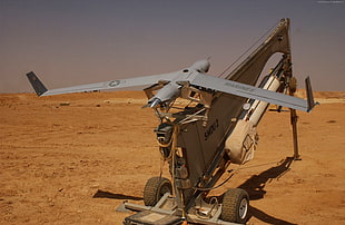 gray artificial military plane