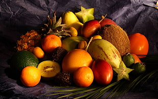 assorted fruits