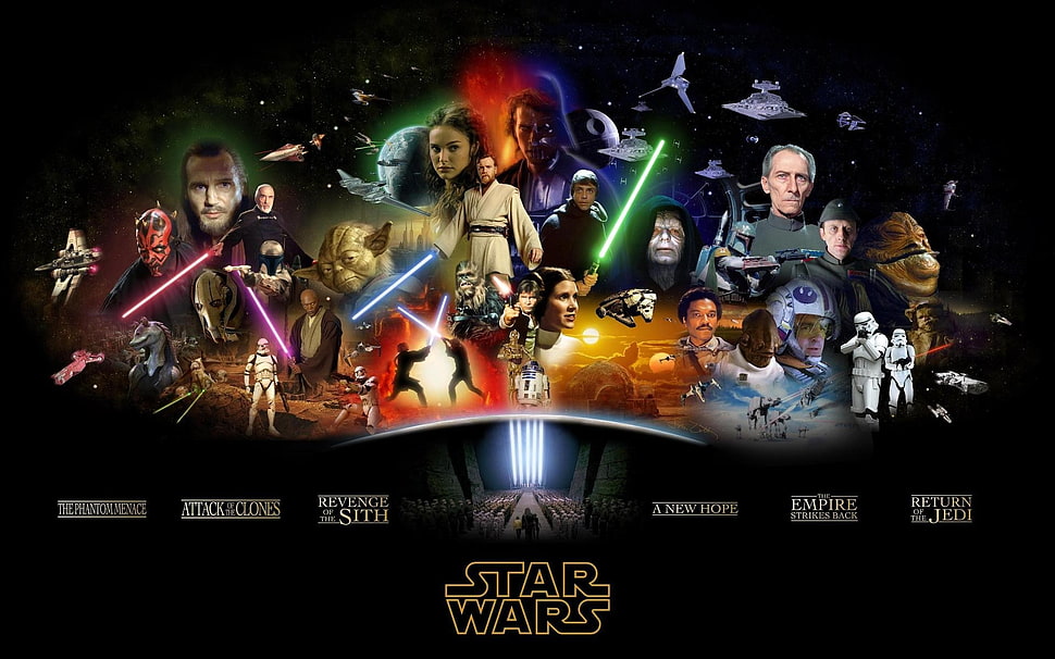 Star Wars wallpaper, movies, Star Wars HD wallpaper