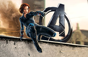 Avengers: Age of Ultron, Black Widow, superhero, superheroines HD wallpaper