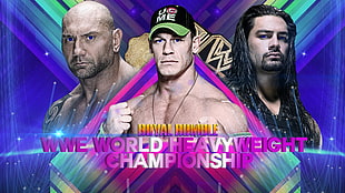 WWE World Heavyweight Championship poster HD wallpaper
