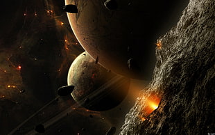 planet wallpaper HD wallpaper