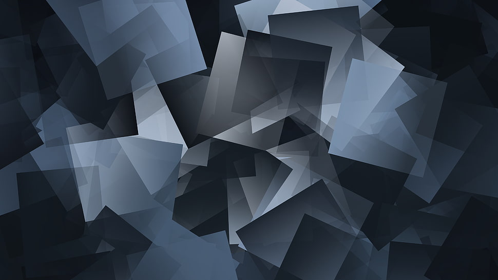 white and black wooden table, rave, cube, abstract, geometry HD wallpaper