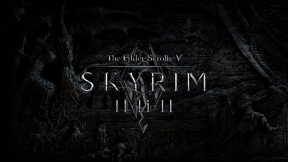 The Elder Scrolls V Skyrim poster, The Elder Scrolls V: Skyrim HD wallpaper