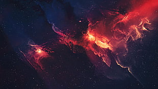 galaxy, space, stars, universe HD wallpaper