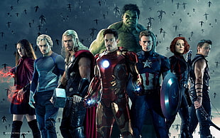 Avengers Age of Ultron graphic wallpaper HD wallpaper