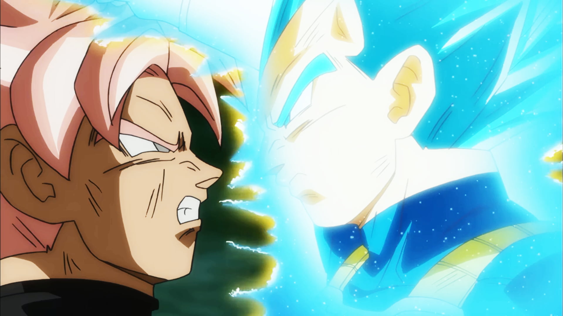 Dragon Ball Z movie still, Son Goku, trunks, Vegeta, Dragon Ball Super