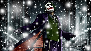 The Joker digital painting, movies, The Dark Knight, Joker, MessenjahMatt