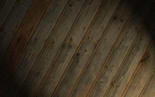 brown wooden plank surface