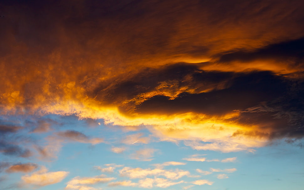 golden hour HD wallpaper
