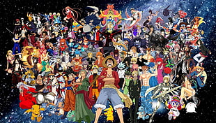 Anime Universe HD wallpaper