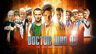 Doctor Who The 50th Anniversary poster, Doctor Who, The Doctor HD wallpaper