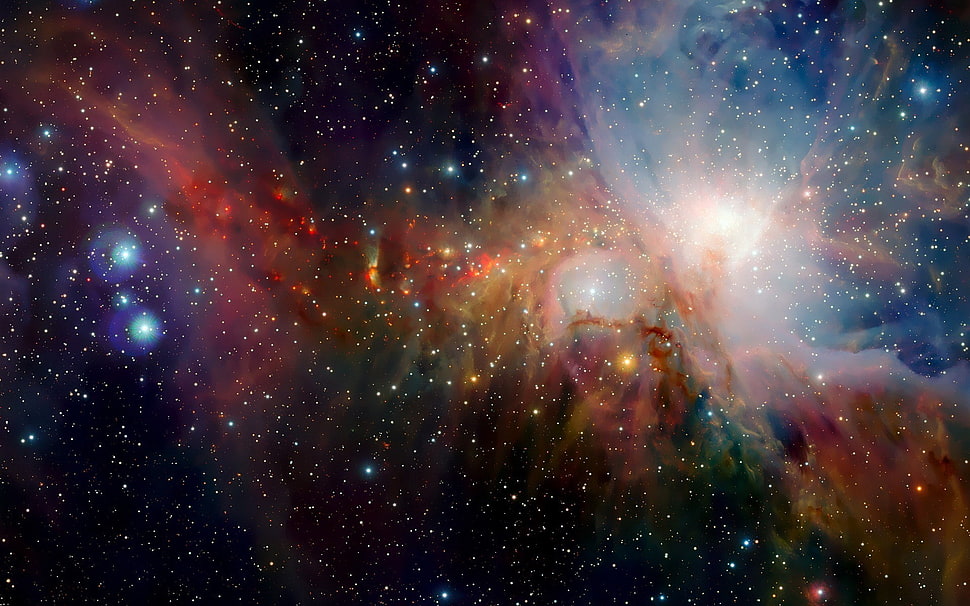Milky Way galaxy, nebula, Horsehead Nebula, space, stars HD wallpaper