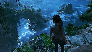 Tomb Raider game illustration