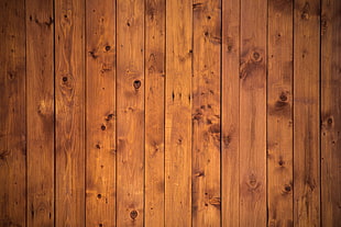 brown wooden parquet surface HD wallpaper