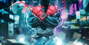 Street Fighter Ryu poster HD wallpaper