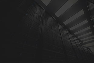 server, dark, computer, data center HD wallpaper