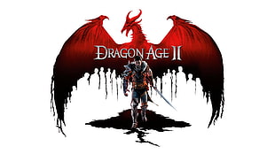 Dragon Age II poster, Dragon Age II, video games HD wallpaper