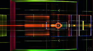 Light,  Lines,  Dark