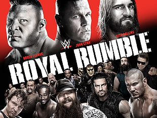 WWe \Royal Rumble show poster