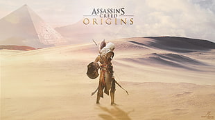 Assassin's Creed Origins poster, Assassin's Creed: Origins, video games, Assassin's Creed