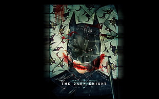 The Dark Knight digital poster, Batman, comic art, The Dark Knight, movies HD wallpaper