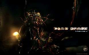 Dead Space game case cover, video games, Dead Space, artwork