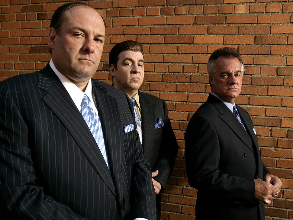 three men wearing formal coat HD wallpaper