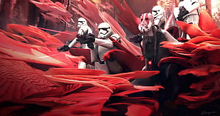 Star Wars storm troopers, Star Wars, stormtrooper, artwork, concept art HD wallpaper