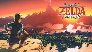 The Legend of Zelda poster, Zelda, The Legend of Zelda, The Legend of Zelda: Breath of the Wild, breath of the wild HD wallpaper