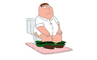Family Guy illustration, Family Guy, Peter Griffin