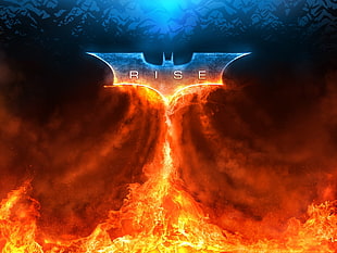 Batman Rise digital wallpaper, The Dark Knight Rises, Batman, movies