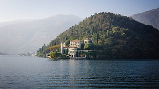 green island, Italy, mansions HD wallpaper