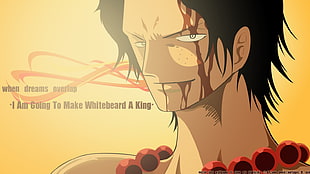 Portgas D. Ace from One Piece digital wallpaper, One Piece, anime, Portgas D. Ace