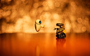 shallow focus photo of Wall-E