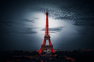 Eiffel Tower, cityscape, France, sky