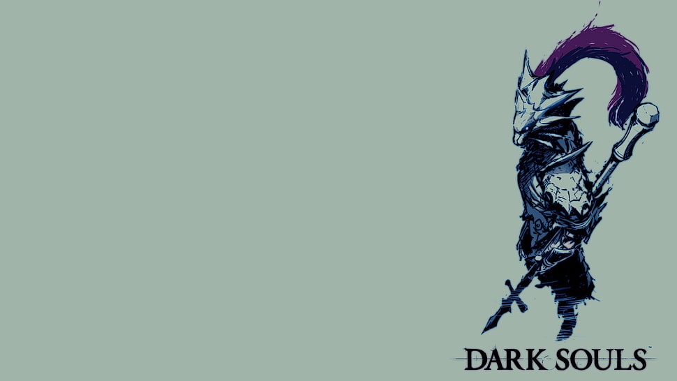 Dark Souls illustration, Dark Souls, Dark Souls II, video games HD wallpaper