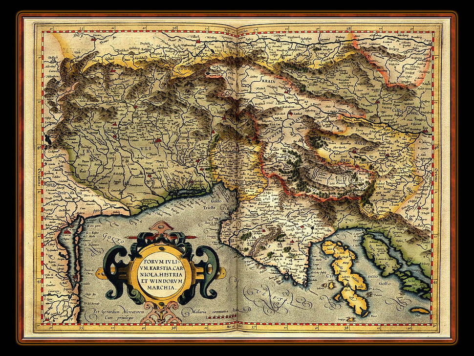 map, map HD wallpaper