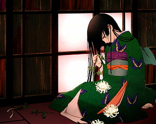 anime character wearing traditional dress screenshot
