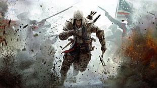 Assassin's Creed, Connor Kenway, Assassin's Creed III, video games